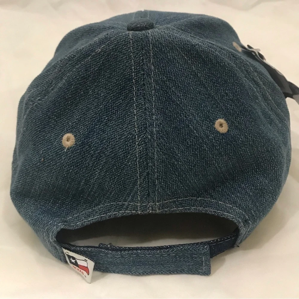 Don't Mess with Texas Cotton Red White Blue Adjustable Ball Cap NWT